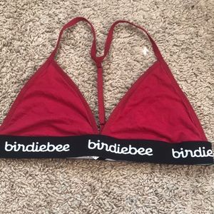 Thin razorback bralette